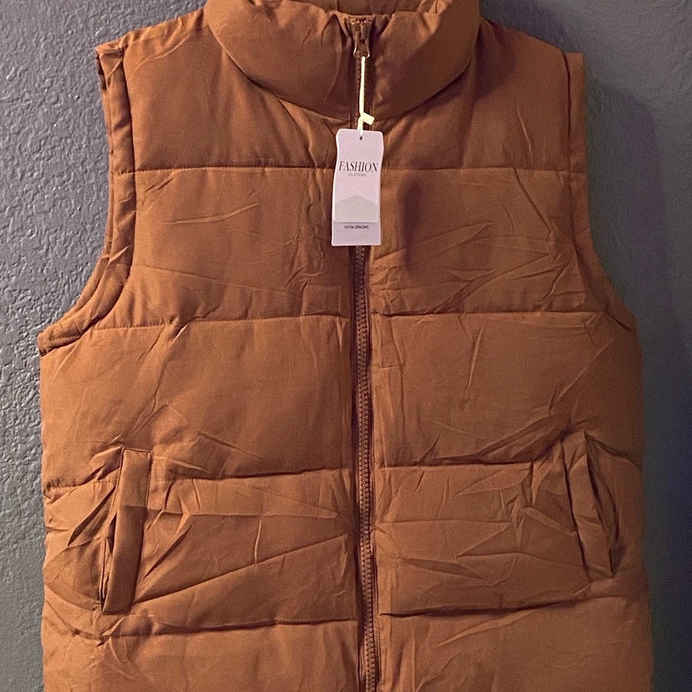 Brown Women's Vest